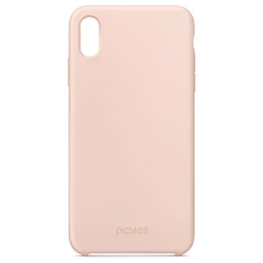 CAPA PARA CELULAR IPHONE XS MAX EM SILICONE LÍQUIDO - ROSA BABY PINK MT-XMR - PCYES