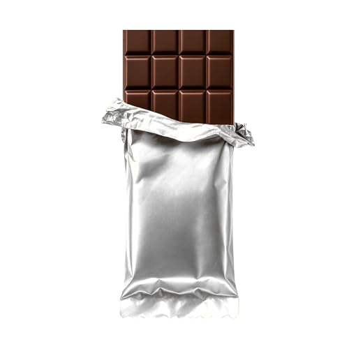 Foilman - Heat Seal Bags (Metallized) For Chocolate Bar Wrapping Fits Bar Size 2.25 x 5.5 Inches...