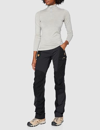 Image of Fjallraven Nikka Curved Women's Trekking Trousers - Water Resistant, Reinforced Fabric, Curved Fit - Hiking, Trekking