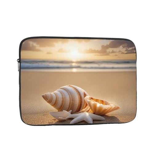 [RFSHOPT] Seashell Landscape On The Beach�v�����g�m�[�g�p�\�R���P�[�X �h�� �ی� ��� �j�����p-17in