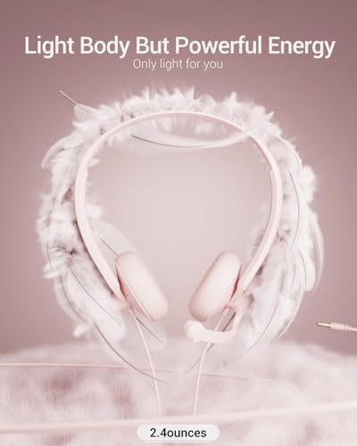 Image of FEABASK Headset with Microphone for PC - Wired USB Headset Computer Headphones with Microphones