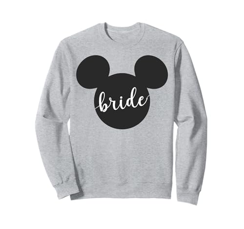 Sweatshirt Mickey Bride Disney pour future mariée cherchant confort et originalité