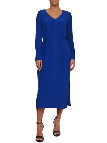 Vestito Donna Blu Calvin Klein K20k203575 en coton