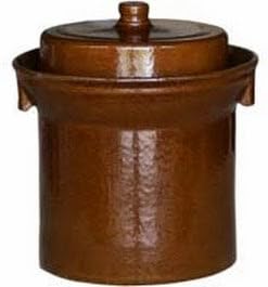 Miniatura 2 de K&K Keramik Fermentación Crock Pot Kerazo F1 de 10 L FORM 1 (2.6 galones)