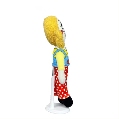 Image of Cute Yellow RED Big Smile Doll Plush Toy