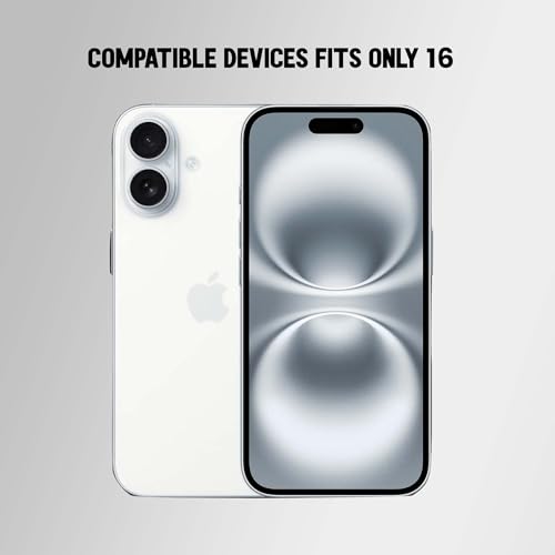 Image of Kratos Soft Silicone Case Cover Compatible with iPhone 16 - Everyday Comfort Protection, Wireless Magnetic Charging Case with Raised Edge Camera & Screen Protection, Shock-Resistant Design
