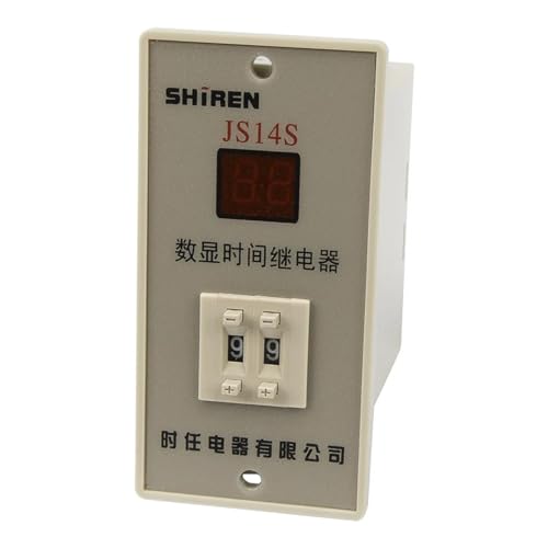 Relé de tiempo DPDT con retardo 380V CA temporizador industrial JS14S-2 de 99 minutos