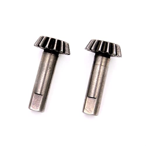 ELLANA Transmission Angle 1 Pair Bevel Gear 104001 Metal Gear Spare Parts Electric Car Gear High Speed Car Gear Bevel Gear Driver Shaft