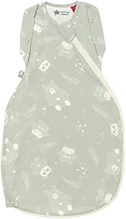TommeeTippeeBaby Sleep Bag for Newborns, The OriginalGrobag Swaddle Bag, Hip-Healthy Design, Soft Cotton-Rich Fabric, 0-3m, 1.0 TOG, Woodland Gro Friends