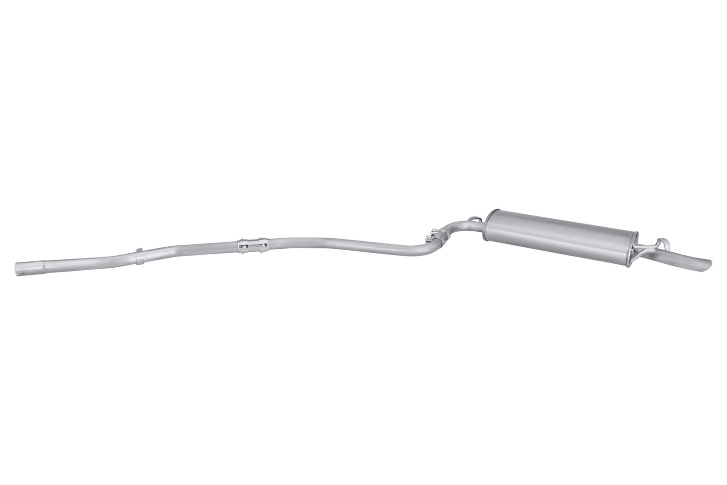 HELLA 8LD 366 029-311 Silenziatore posteriore - Easy2Fit® Kit - posteriore - a tre pezzi/in tre parti - Kit con parti annesse