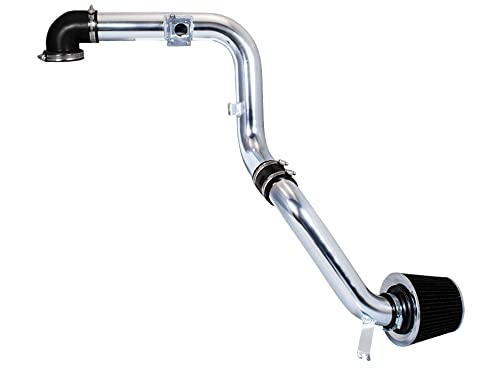 Rtunes Racing Cold Air Intake Kit + Filter Combo BLACK Compatible For 00-03 Ford Focus 2.0L I4