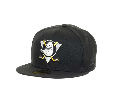 New Era Anaheim Ducks NHL Essential Schwarz 59Fifty Basecap - 7-58