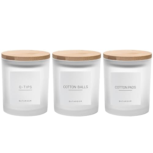 bathroom canisters