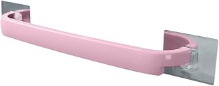 UKCOCO 1Pieza Toallero de Pared Adhesivo sin Taladro Estante de Toallas Rosa Soporte Higiénico de Instalación Organizador Espacio