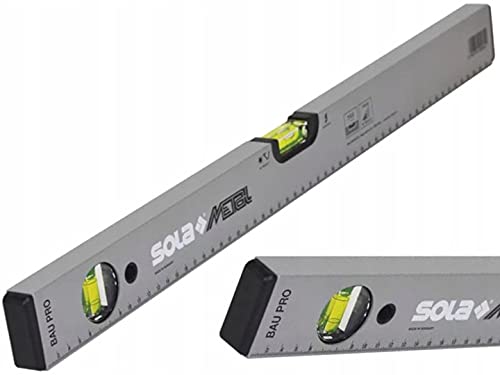 Nivel de aluminio de 100 cm SOLA BAUPRO 520 g/m para reformas del hogar