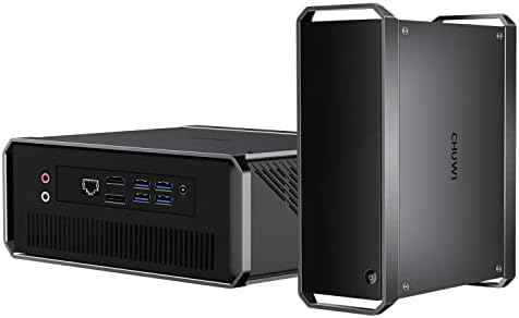 CHUWI CoreBox Mini Desktop Computer with Intel 12th Gen i3-1215U (4.4Hz) Processor,6C/8T,16GB RAM 512GB SSD ROM,Windows 11,Expandable 2TB 2.5 Inch HDD,Gigabit Ethernet,4K Decoding,BT5.1,WiFi 6
