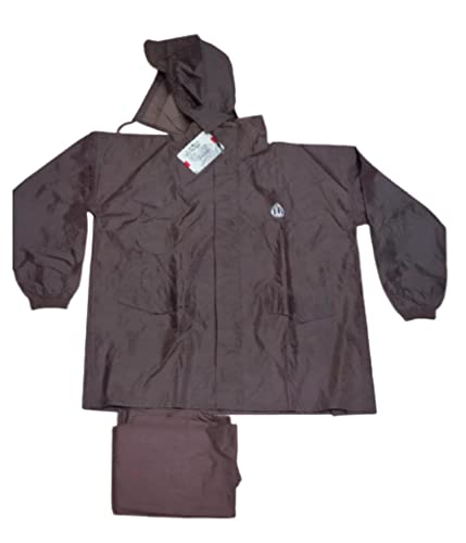 Image of Bike Rider Rain Coat for Men Waterproof Raincoat with Hood Rain Coat For Men Bike Rain Suit Rain Jacket Suit with Storage Bag.