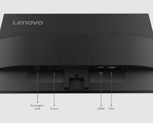 Image of Lenovo ThinkVision S24-4e 24 inch FHD IPS Monitor with 4ms Response Time, 100 Hz Refresh Rate, Flicker Free, VESA Mount (100mm), HDMI, Black (64B5KAT1UZ) w /DKZ Hub & ErgoFlexy Single Mount Arm