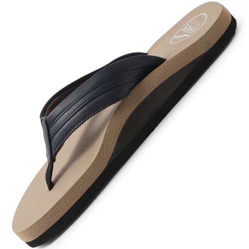 Image of SHAPECRUNCH Arch Support Slippers for Men - Ortho Slippers with MCR Sole to Reduce Pressure on Feet, Joints, and Back