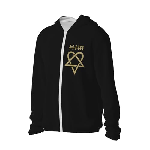 Heartagram Sun Protection Hoodie Sunscreen Hoodie with Zipper for Men Women2