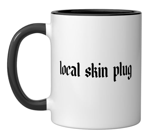 Taza cerámica para cuidado de piel Local Skin Plug 11 oz miniatura 1