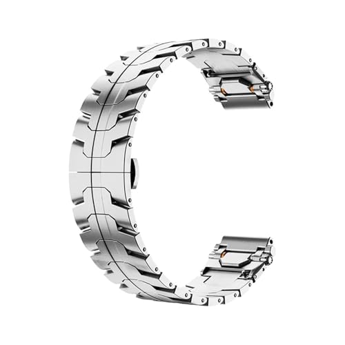 Bracelet maillons acier premium 22mm pour Huawei Watch GT5 et Samsung S3