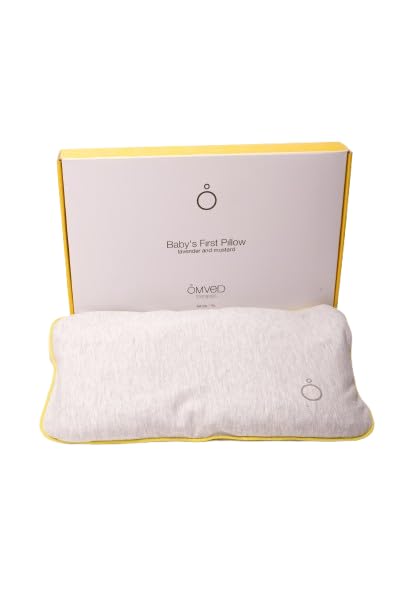 Omved Solid Baby Pillow Head Takiya for Baby - Small (25x19)-picture-15