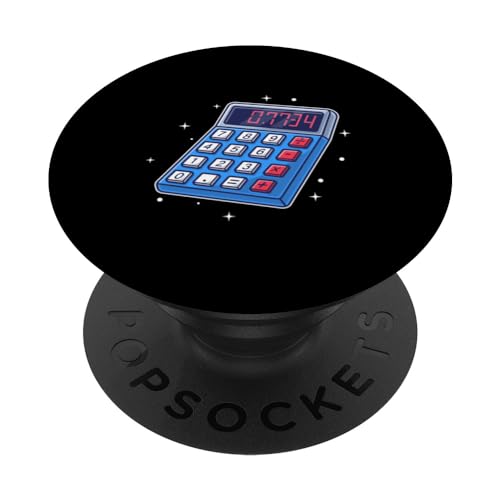Calculator Costume Halloween Easy Cosplay Math Calculator PopSockets Standard PopGrip