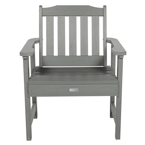 Highwood AD-CHGL1-CGE Lehigh Garden Chair, Coastal Teak