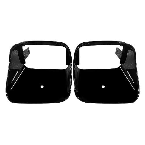 KUAFU Park Light Bezels Compatible with 1978-1981 Chevy Chevrolet Camaro Z28 Painted Black ABS Plastic Left Driver & Right Passenger Side