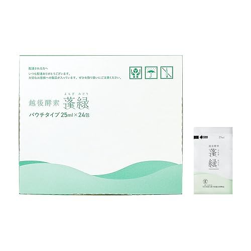Amazon | 越後酵素蓬緑 酵素ドリンク パウチタイプ 25ml×24包 お試し