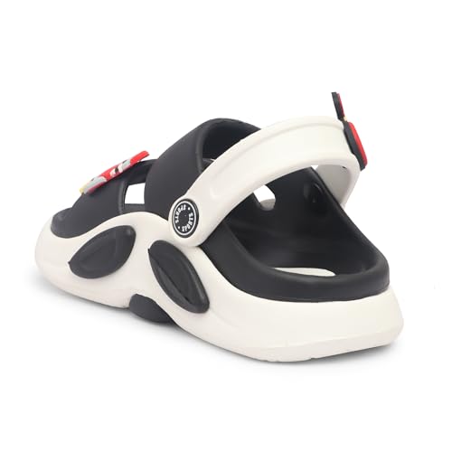 Image of Kids Cartoon Character Sports Sandals Lightweight Soft Sole Slip-On Sandals with Adjustable Back Strap for Boys & Girls