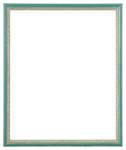 Cadre Larson Jules Japan Majorca bleu argenté en acrylique premium
