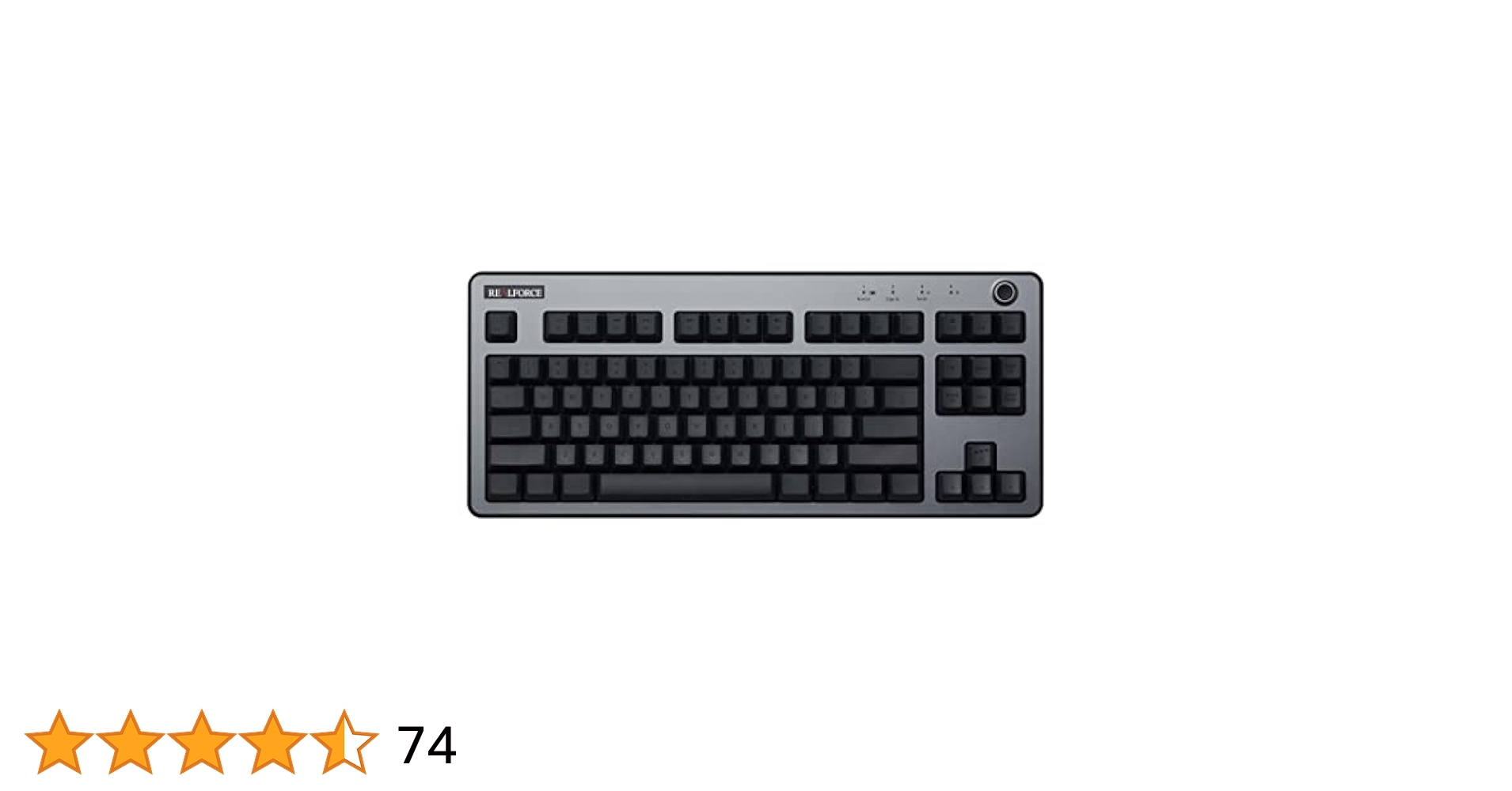REALFORCE キーボード 日本語配列 ブラック&ダークグレー R3HC11 製品 : REALFORCE / R3HC11 | REALFORCE | 日本製プレミアム