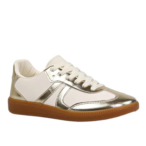 Liliana Women's Lady Sneakers Lace-up Low Top Casual Fashion Shoes Sneakers