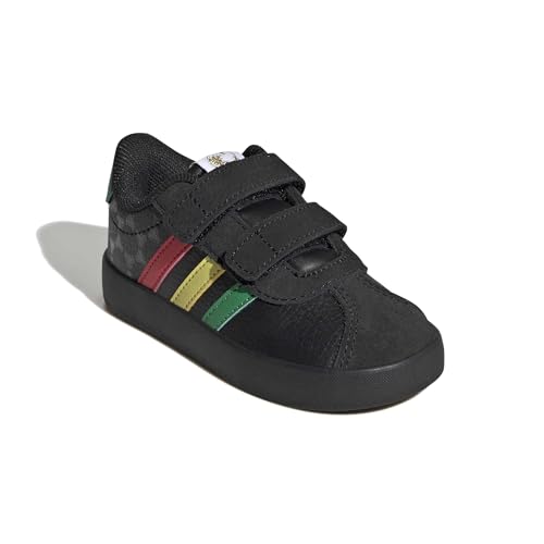 Image of adidas Boys Vl Court 3.0 Slip On Sneakers Shoes Casual - Pink, White