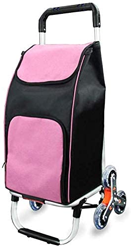 SENWEI Multifunktions-Einkaufstrolley, Küchenaufbewahrung, Mehrzweckwagen, zusammenklappbar, Aluminiumlegierung, Oxford…