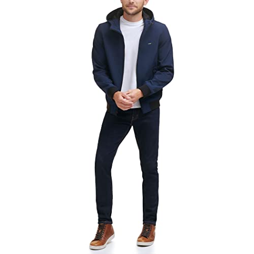 Image of Levi's Men's Hooded Water Resistant Softshell Bomber Jacket