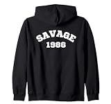 Savage 1986 Fitness Deporte Mujer Hombre Sudadera con Capucha