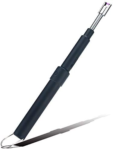 Electric Arc Lighter, Extends to 70cm, 360° USB Rechargeable Candle Lighter for BBQ, Candles, Kitchen, Stove, Camping