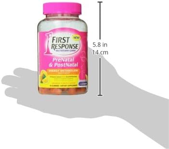 First Response Prenatal and Postnatal Multivitamin Gummy, 90 Count (Packaging May Vary)