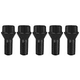 Wheel Lug Bolt Stud M14×1.25 Lug Nuts Compatible with BMW F30 F35 F10 F25 X3 E70 X5 (5 Pack)