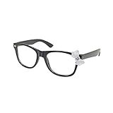 Kids Cute Kitty Cat Bow Clear Lens Glasses Age 3-12 - Different Colors