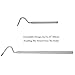 V-CHEETONG 24 Inch Snake Hook Extendable Stainless Steel Handing Tool Reptile Grabber Snake Catcher