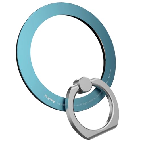 AAUXX iRing Mag �A�C�����O �}�O MagSafe�Ή� �X�}�z�����O ���K�i ���K�㗝�X �}�O�l�b�g�� �z�[���h �����O ���^ ���C�����X�[�d�Ή� ���͋z�� �l�I�W������ iPhone 15 14 13 12 Series (�u���[)