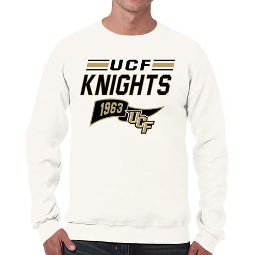 Campus Colors NCAA Adult Unisex Varsity Club Pennant Crewneck Fleece