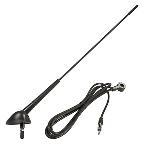 tomzz Audio 1000-021 Antenna da tetto compatibile con Alfa Romeo Fiat Lancia Peugeot (PSA) Dacia Opel AM/FM passivo