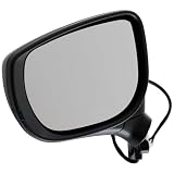 New Driver Side Mirror Power Adjust Manual Folding Textured Black Recall for 2024 Subaru Crosstrek Base 4 Cyl 2.0L - Direct Fit