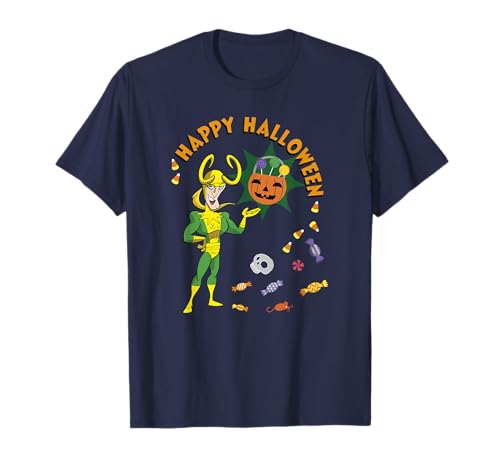 T-shirt Loki Avengers Marvel Halloween vêtement de fête imprimé geek