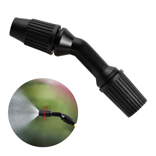 Boquilla de Pulverización de Plástico, Accesorios de Pulverización de Riego de Jardín, Piezas de Repuesto de Pulverizador para Pulverizador de Mochila de 3L/5L/8L para Agricultura, Negro